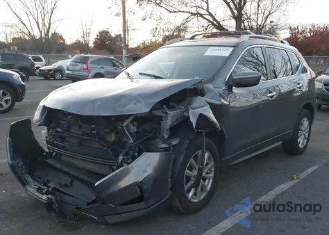 2019 Nissan Rogue Sv from USA, damaged, VIN JN8AT2MV6KW387008